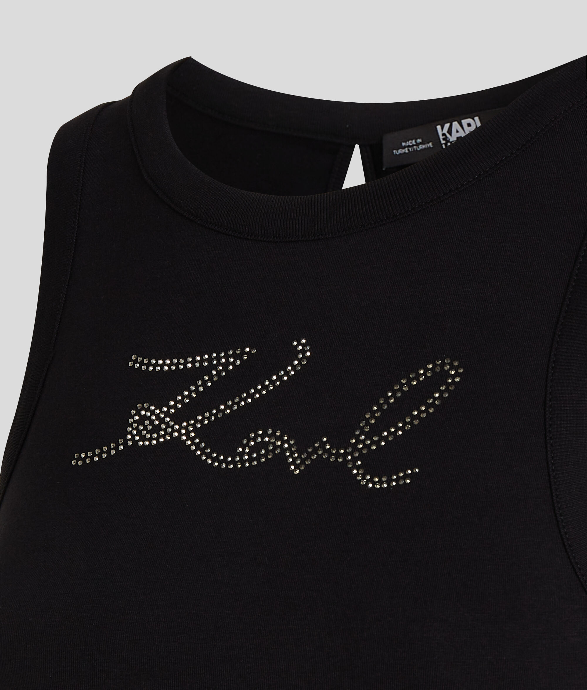 (image for) Incomparable RHINESTONE KARL SIGNATURE TANK TOP